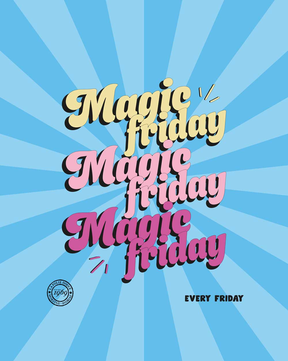 Affiche Magic Friday by carlsberg