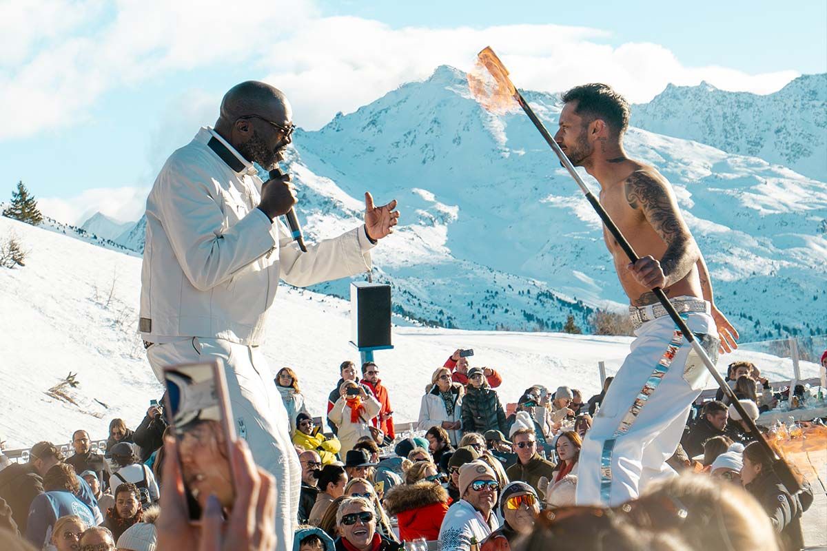 Rock the Top Show La folie Douce Meribel-Courchevel