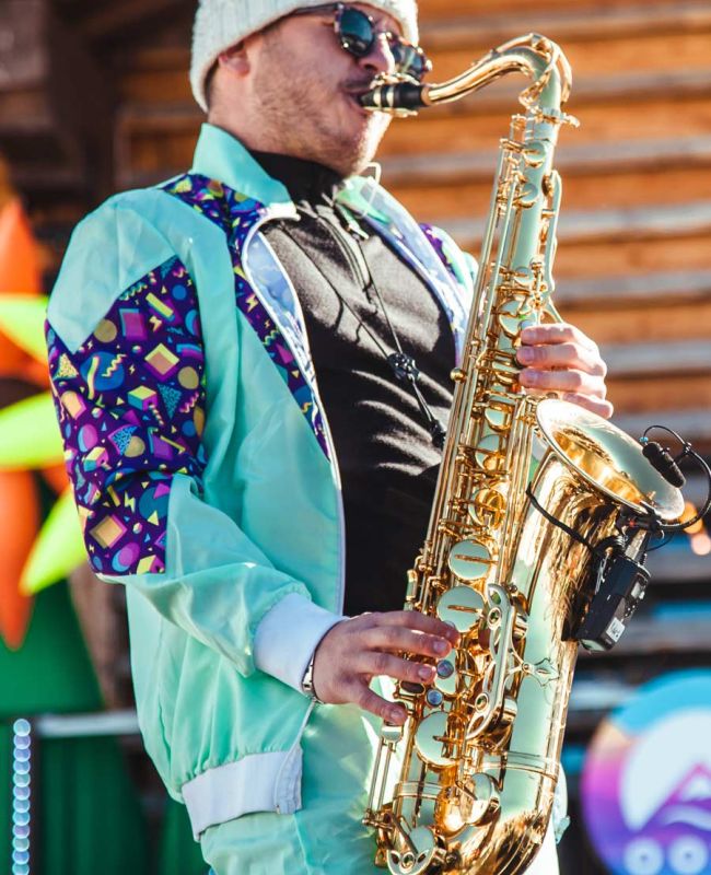 Adrian Sax La Folie Douce Avoriaz